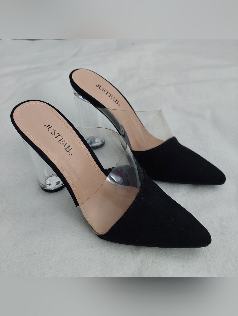 JustFab Naomi Mule Heels NWOT - Picture 2 of 11